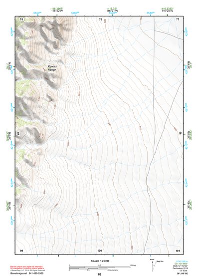 38116SE Page 88 Warm Springs Topo Preview 1