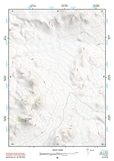38116SE Page 92 Warm Springs Topo Preview 1