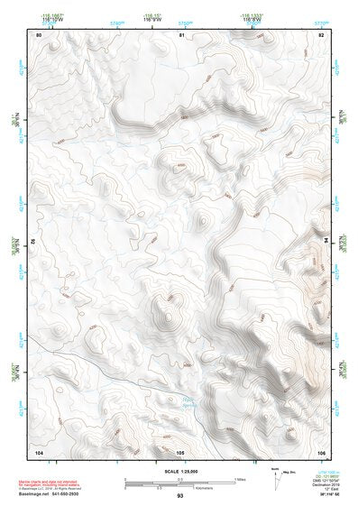 38116SE Page 93 Warm Springs Topo Preview 1