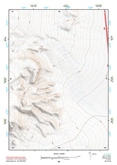 38116SE Page 94 Warm Springs Topo Preview 1