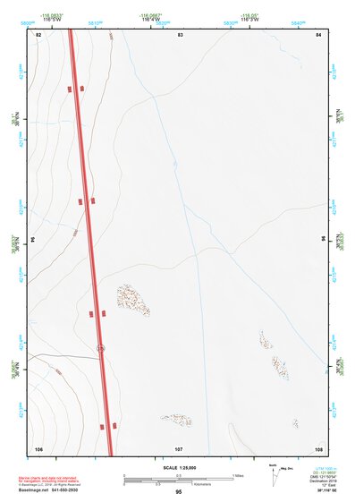 38116SE Page 95 Warm Springs Topo Preview 1