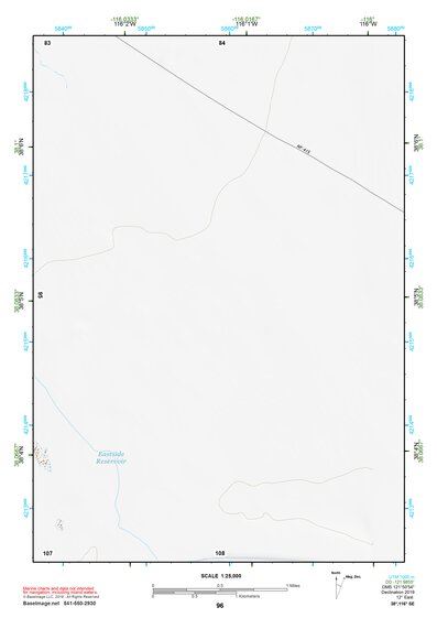 38116SE Page 96 Warm Springs Topo Preview 1