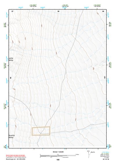 38116SE Page 100 Warm Springs Topo Preview 1