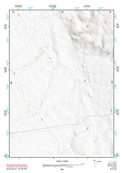 38116SE Page 101 Warm Springs Topo Preview 1