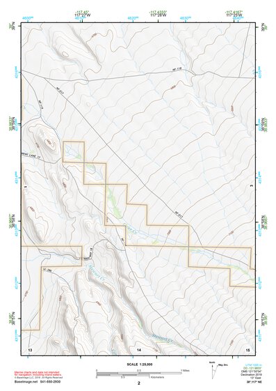 38117NE Page 2 Ione Valley Topo Preview 1