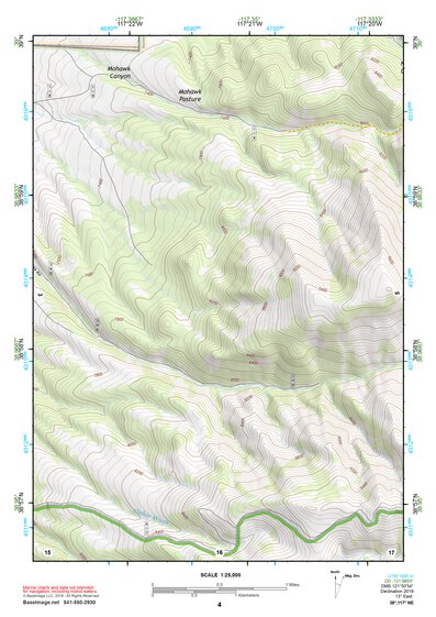 38117NE Page 4 Ione Valley Topo Preview 1