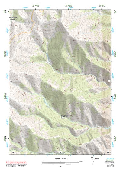 38117NE Page 6 Ione Valley Topo Preview 1