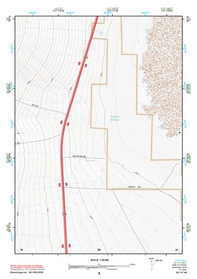 38117NE Page 8 Ione Valley Topo Preview 1