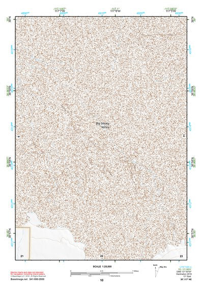 38117NE Page 10 Ione Valley Topo Preview 1