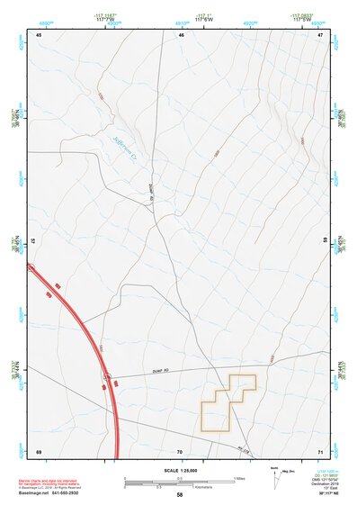 38117NE Page 58 Ione Valley Topo Preview 1