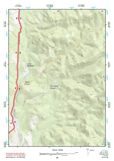 38117NE Page 61 Ione Valley Topo Preview 1