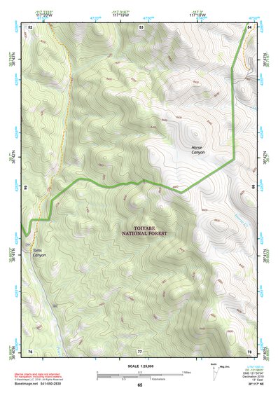 38117NE Page 65 Ione Valley Topo Preview 1