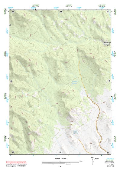38117NE Page 76 Ione Valley Topo Preview 1