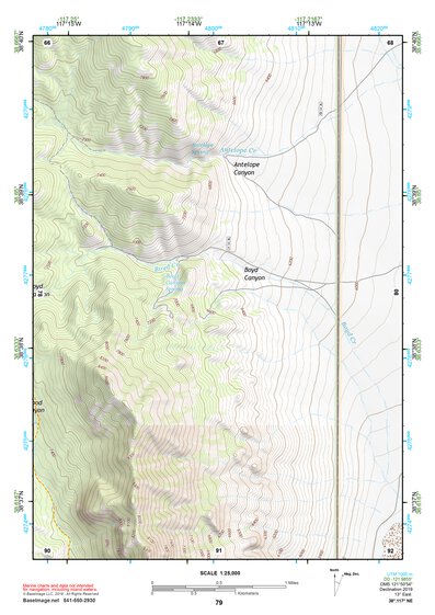 38117NE Page 79 Ione Valley Topo Preview 1