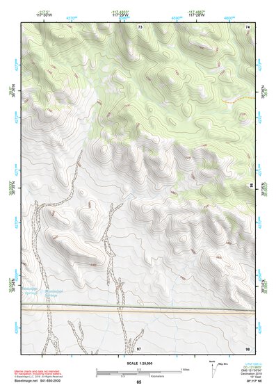 38117NE Page 85 Ione Valley Topo Preview 1
