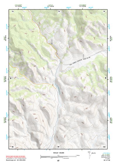 38117NE Page 87 Ione Valley Topo Preview 1