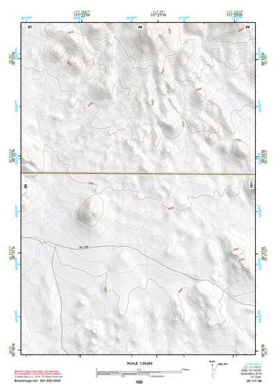 38117NE Page 100 Ione Valley Topo Preview 1