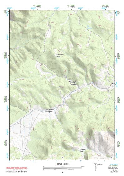 38117NW Page 6 Ione Valley Topo Preview 1
