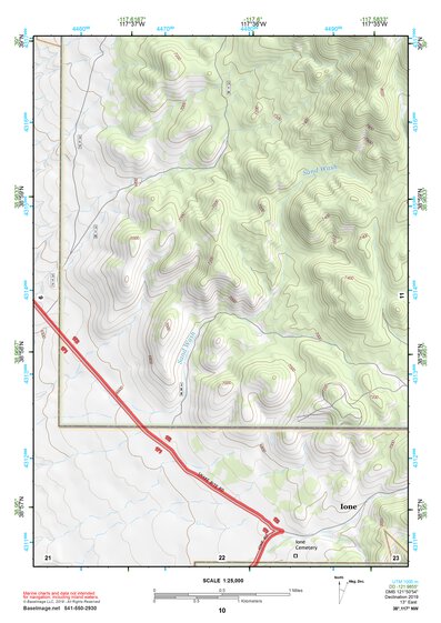 38117NW Page 10 Ione Valley Topo Preview 1