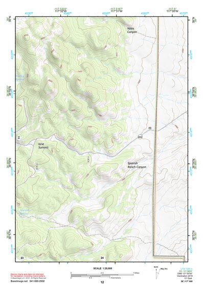 38117NW Page 12 Ione Valley Topo Preview 1