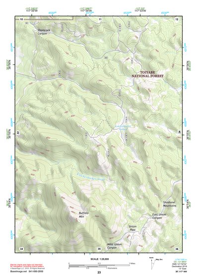 38117NW Page 23 Ione Valley Topo Preview 1