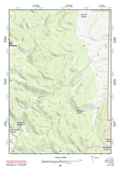 38117NW Page 24 Ione Valley Topo Preview 1
