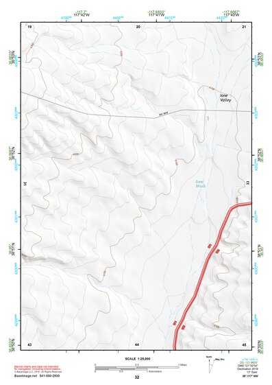 38117NW Page 32 Ione Valley Topo Preview 1