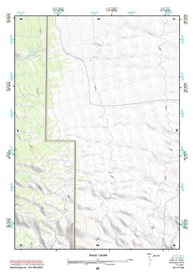 38117NW Page 42 Ione Valley Topo Preview 1