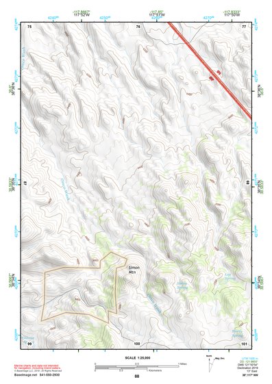 38117NW Page 88 Ione Valley Topo Preview 1