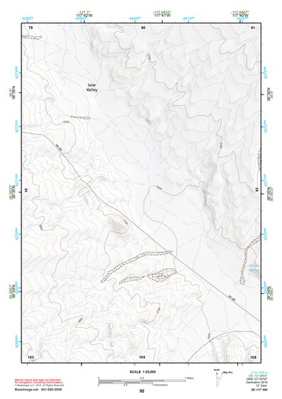 38117NW Page 92 Ione Valley Topo Preview 1