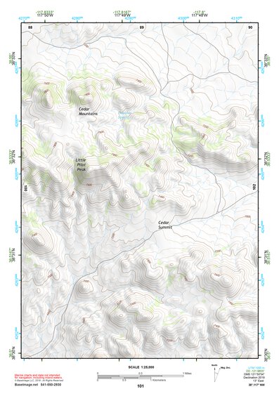38117NW Page 101 Ione Valley Topo Preview 1
