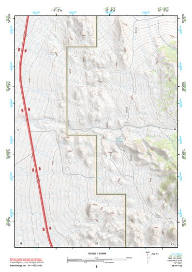 38117SE Page 8 Tonopah Topo Preview 1
