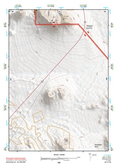 38117SE Page 103 Tonopah Topo Preview 1