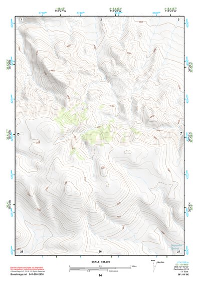 38118SE Page 14 Excelsior Mountains Topo Preview 1