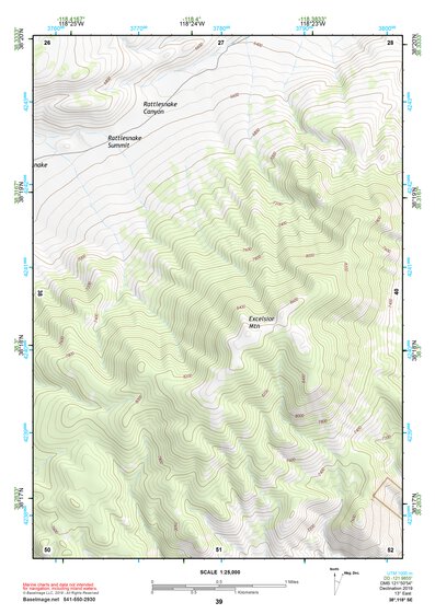 38118SE Page 39 Excelsior Mountains Topo Preview 1