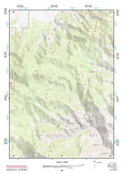 38118SE Page 43 Excelsior Mountains Topo Preview 1