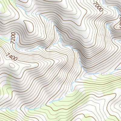 38118SE Page 43 Excelsior Mountains Topo Preview 3