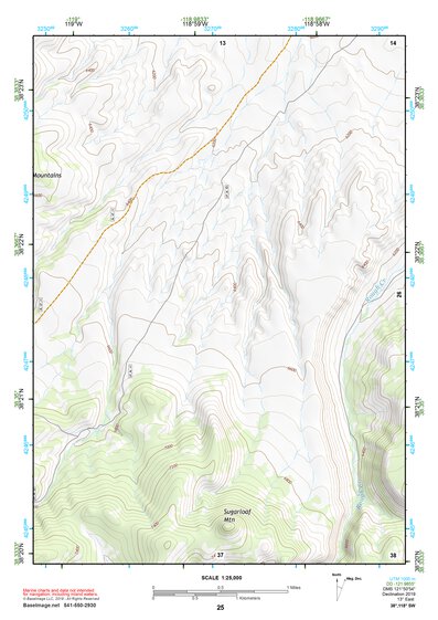 38118SW Page 25 Excelsior Mountains Topo Preview 1