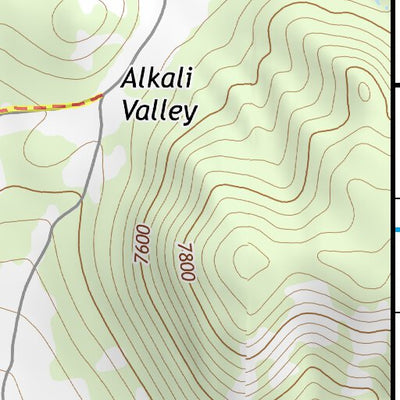 38118SW Page 42 Excelsior Mountains Topo Preview 3
