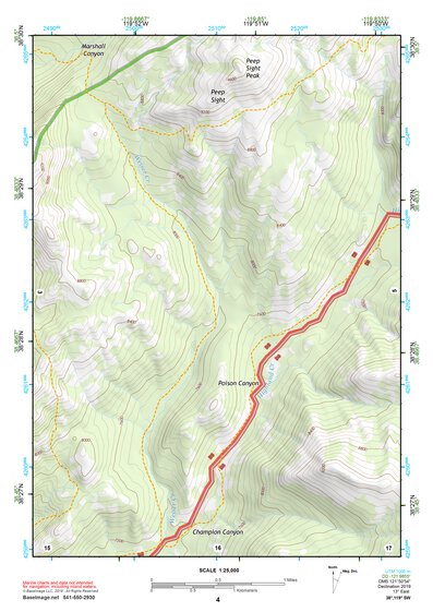 38119SW Page 4 Bridgeport Topo Preview 1