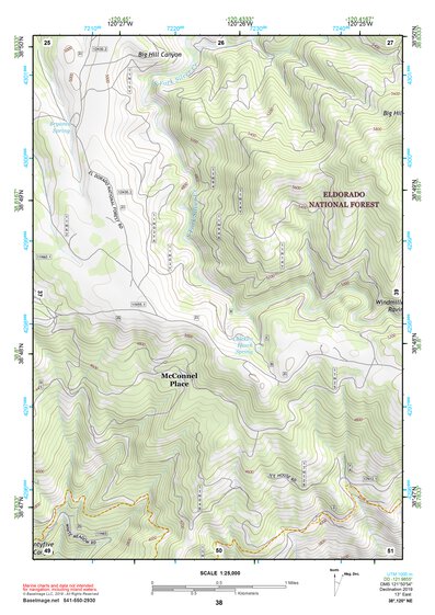 38120NE Page 38 Placerville Topo Preview 1