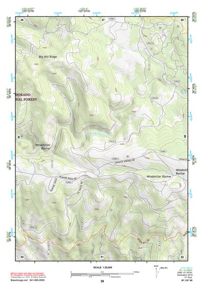 38120NE Page 39 Placerville Topo Preview 1
