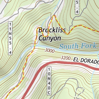 38120NE Page 49 Placerville Topo Preview 3