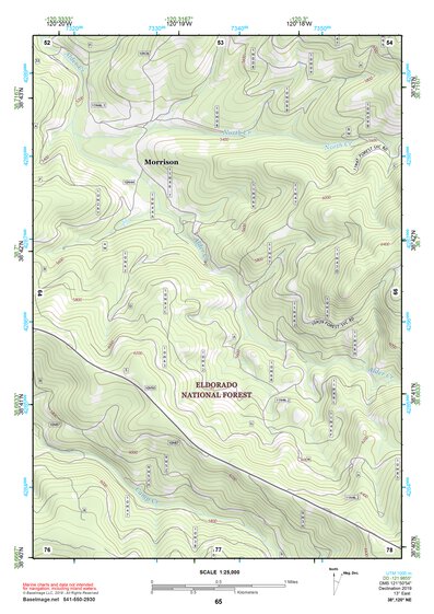 38120NE Page 65 Placerville Topo Preview 1