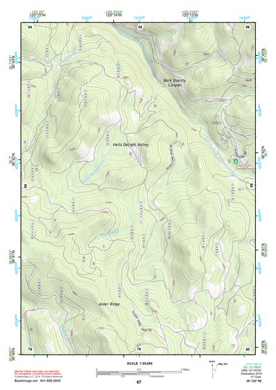 38120NE Page 67 Placerville Topo Preview 1