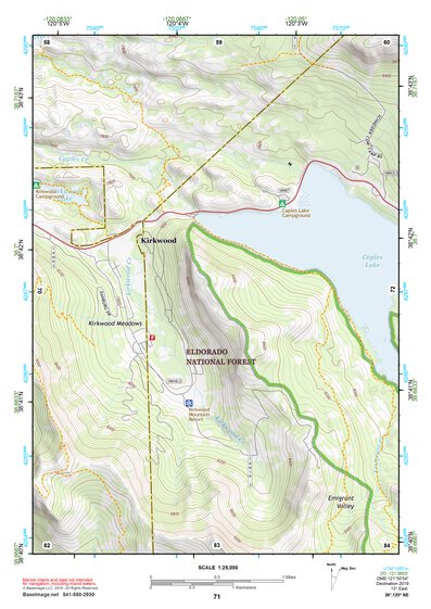 38120NE Page 71 Placerville Topo Preview 1