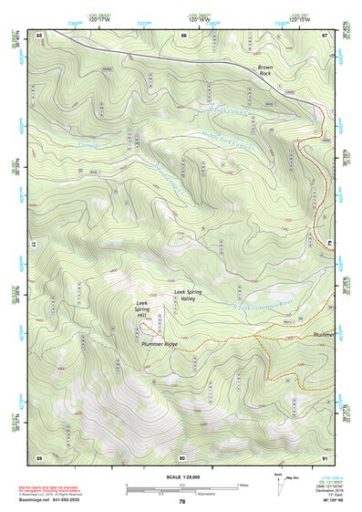 38120NE Page 78 Placerville Topo Preview 1
