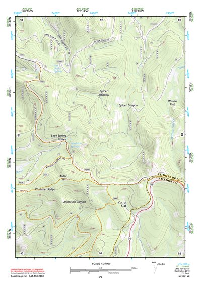 38120NE Page 79 Placerville Topo Preview 1