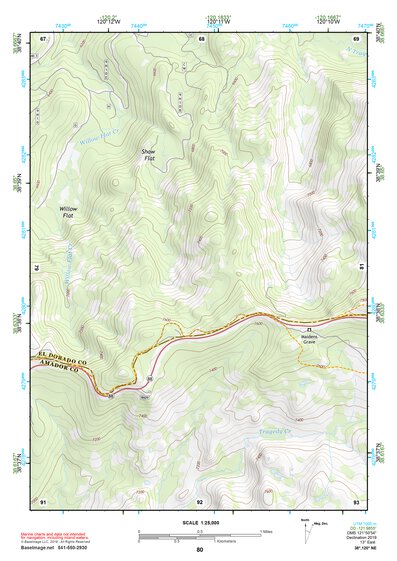 38120NE Page 80 Placerville Topo Preview 1