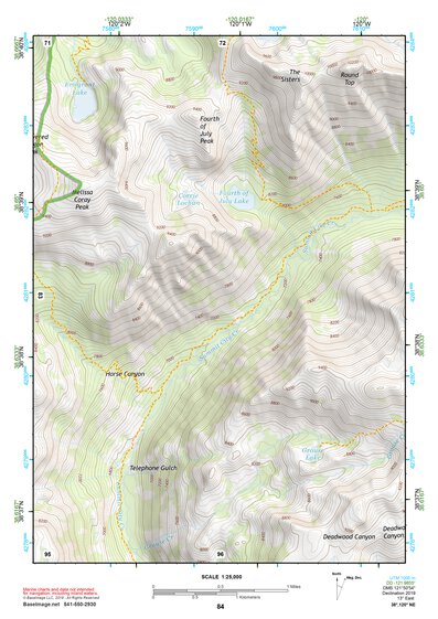 38120NE Page 84 Placerville Topo Preview 1